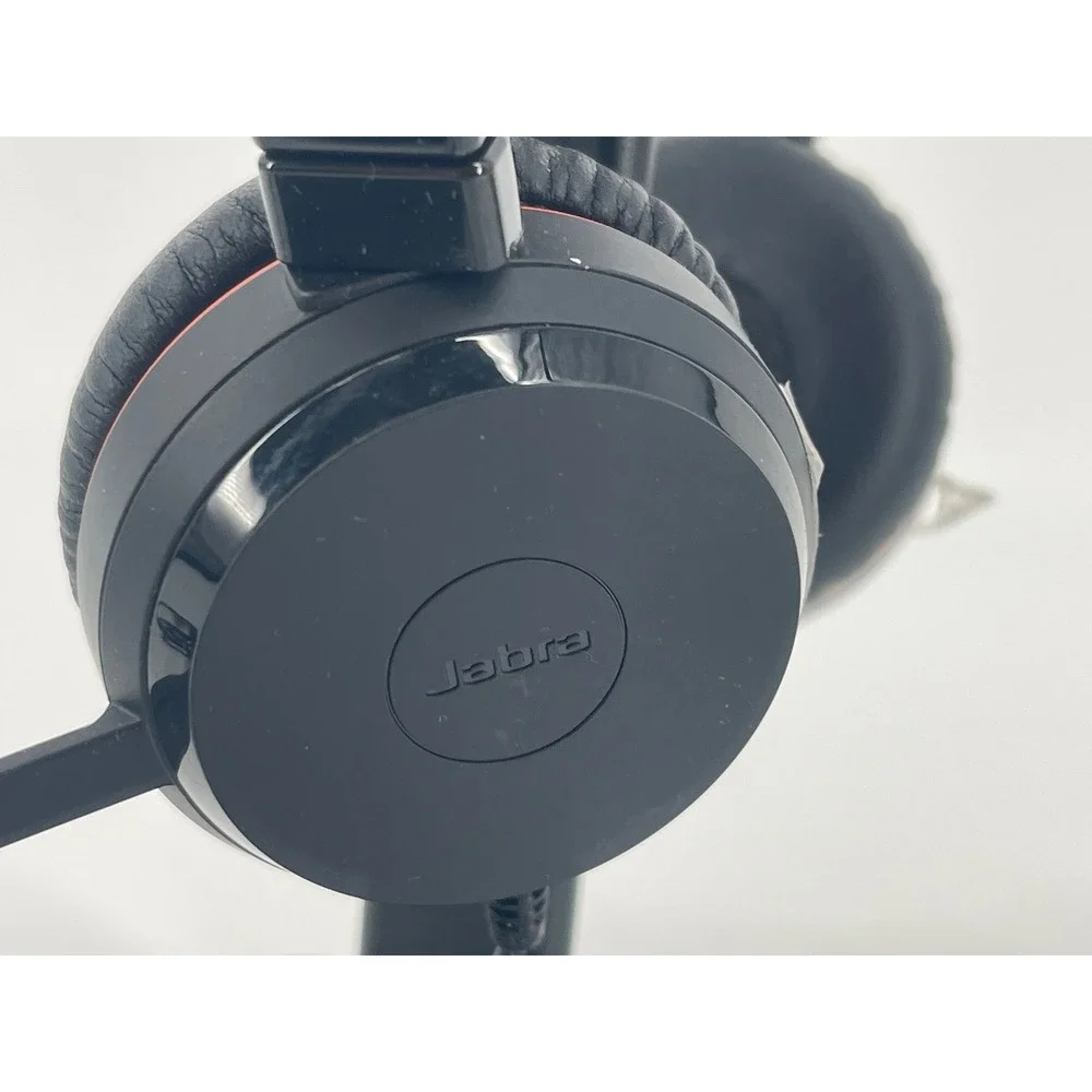 Jabra Evolve 40 Headset Black Wired USB 3.5mm Stereo HSC060 Excellent